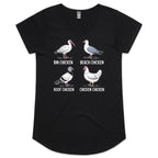 Bin Chicken Women's AS Colour Scoop Neck T-Shirt