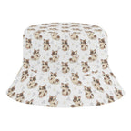 Cheeky Cats Kids Bucket Hat white Kids Bucket Hat animal Printed Offshore