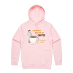 I Just Need One Cup Of Coffee - Mens Hoodie Pink Mens Hoodie Coffee Printed In Australia
