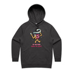 Cake, Do You Even Need To Ask? - Womens Hoodie Coal Womens Hoodie Food Printed In Australia