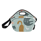 Cat Stretch - Neoprene Lunch Bag Neoprene Lunch Bag Printed Offshore