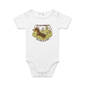 Dachshund, I've Got Friends In Low Places AS Colour Baby Bodysuit White Baby Bodysuit animal Printed In Australia