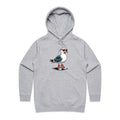Seagull With Sunglasses And High Tops Women's AS Colour Hoodie