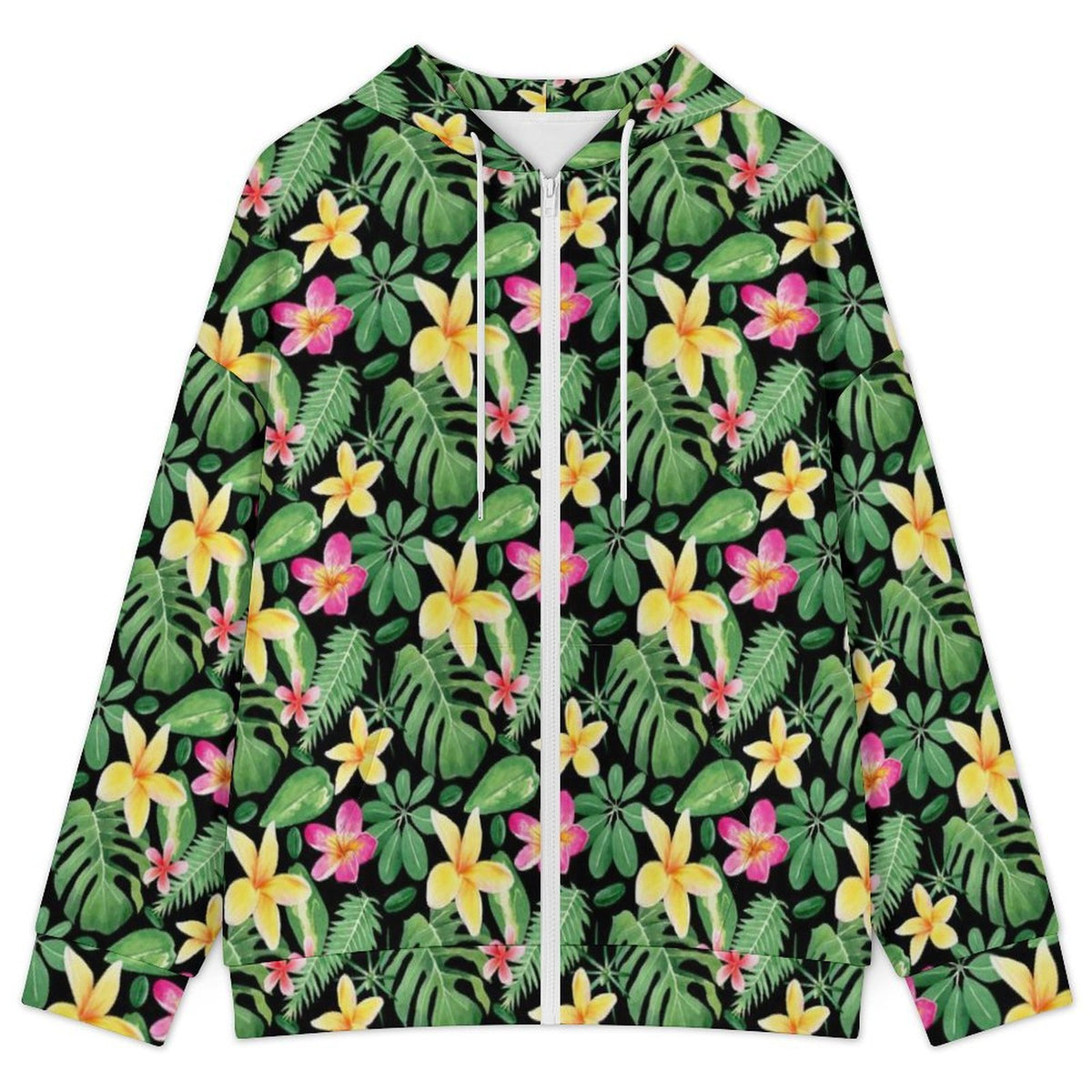 Frangipani Women's Full-Zip Hoodie