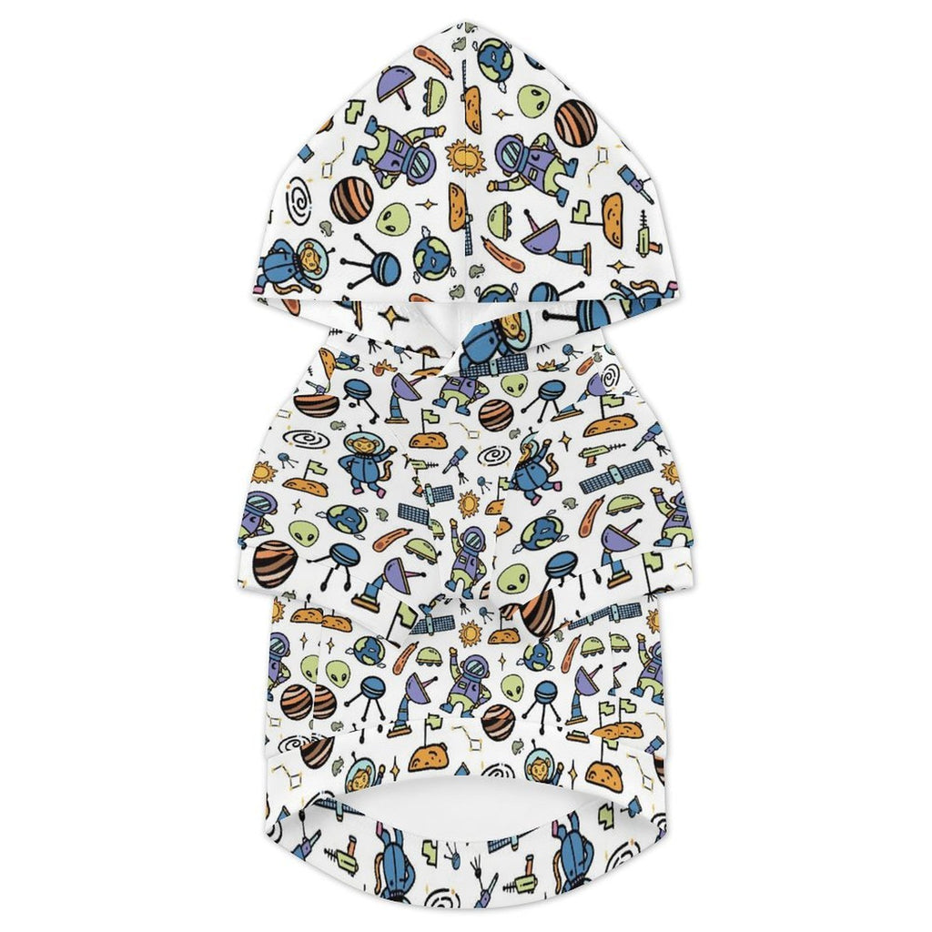 All About Space Pet Hoodie (Large Size)