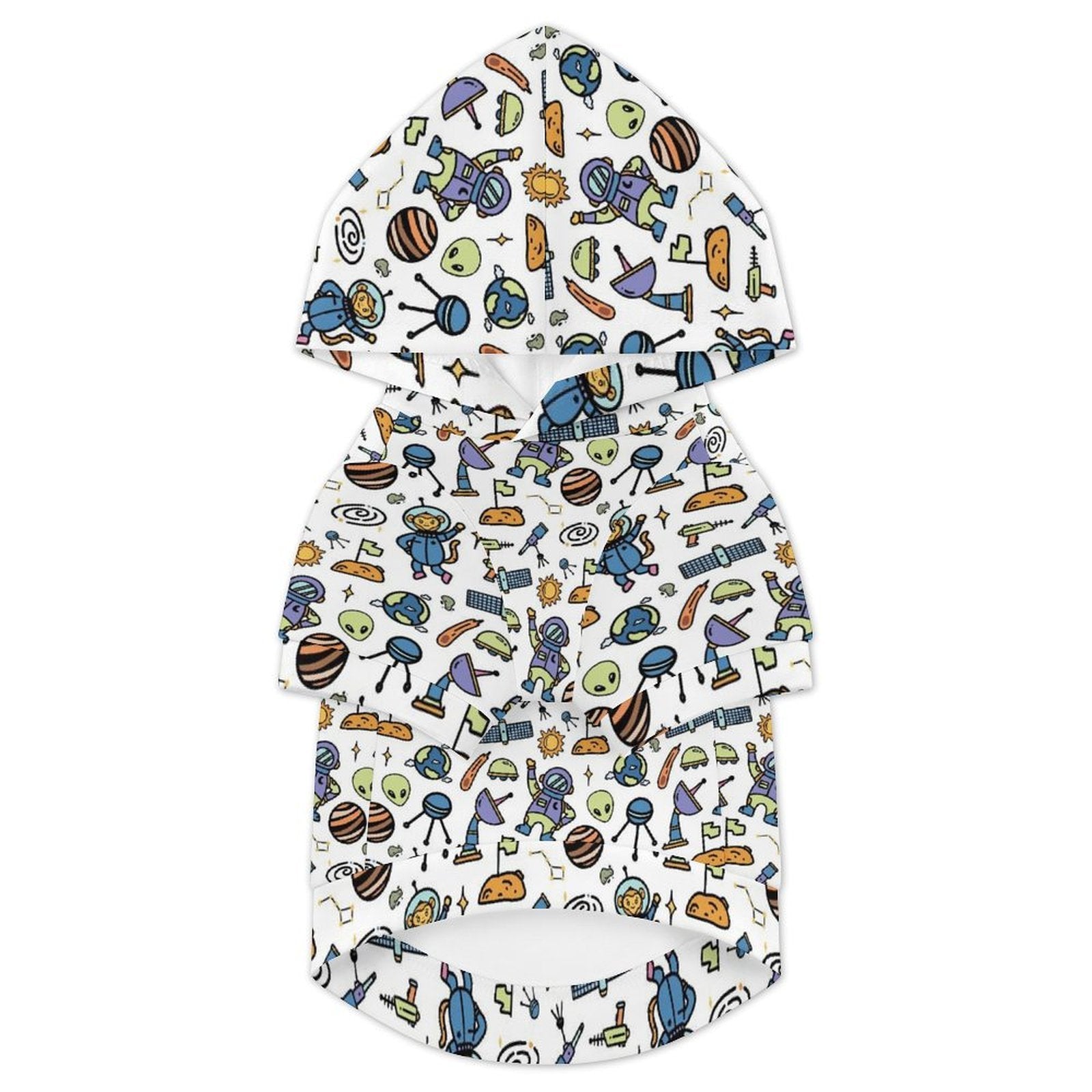 All About Space Pet Hoodie (Large Size)