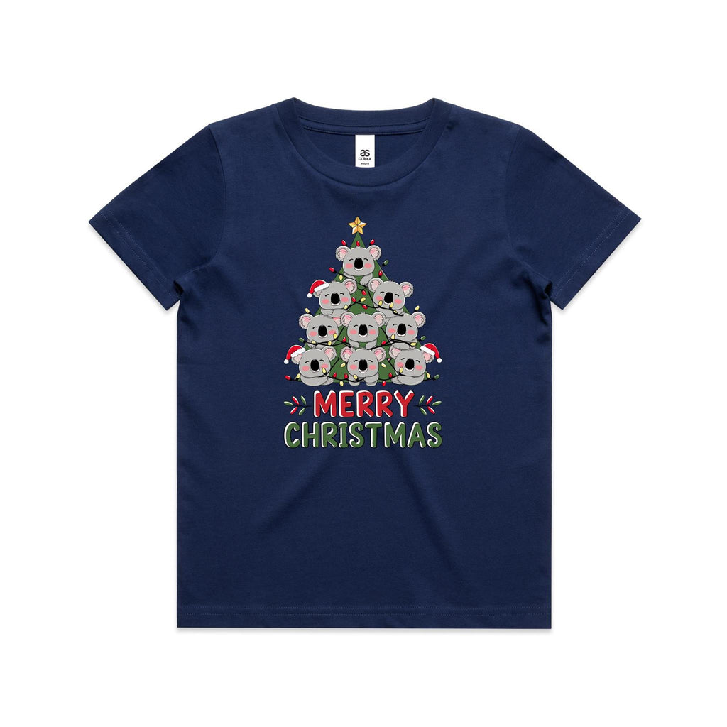 Koala Christmas Tree - Kids T-shirt