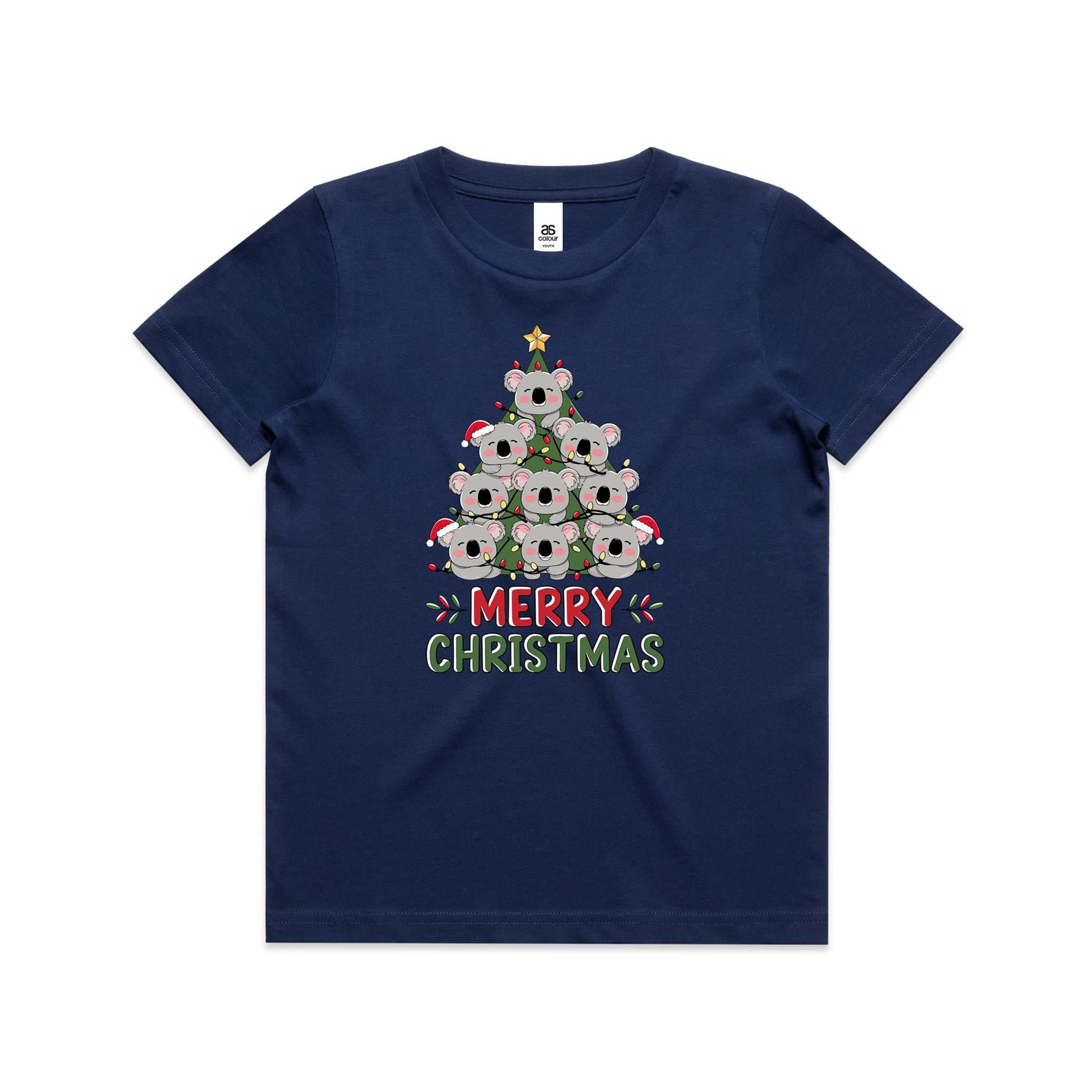 Koala Christmas Tree - Kids T-shirt