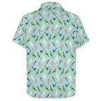 Australian Birds - Women's Short-Sleeve Button Up Shirt