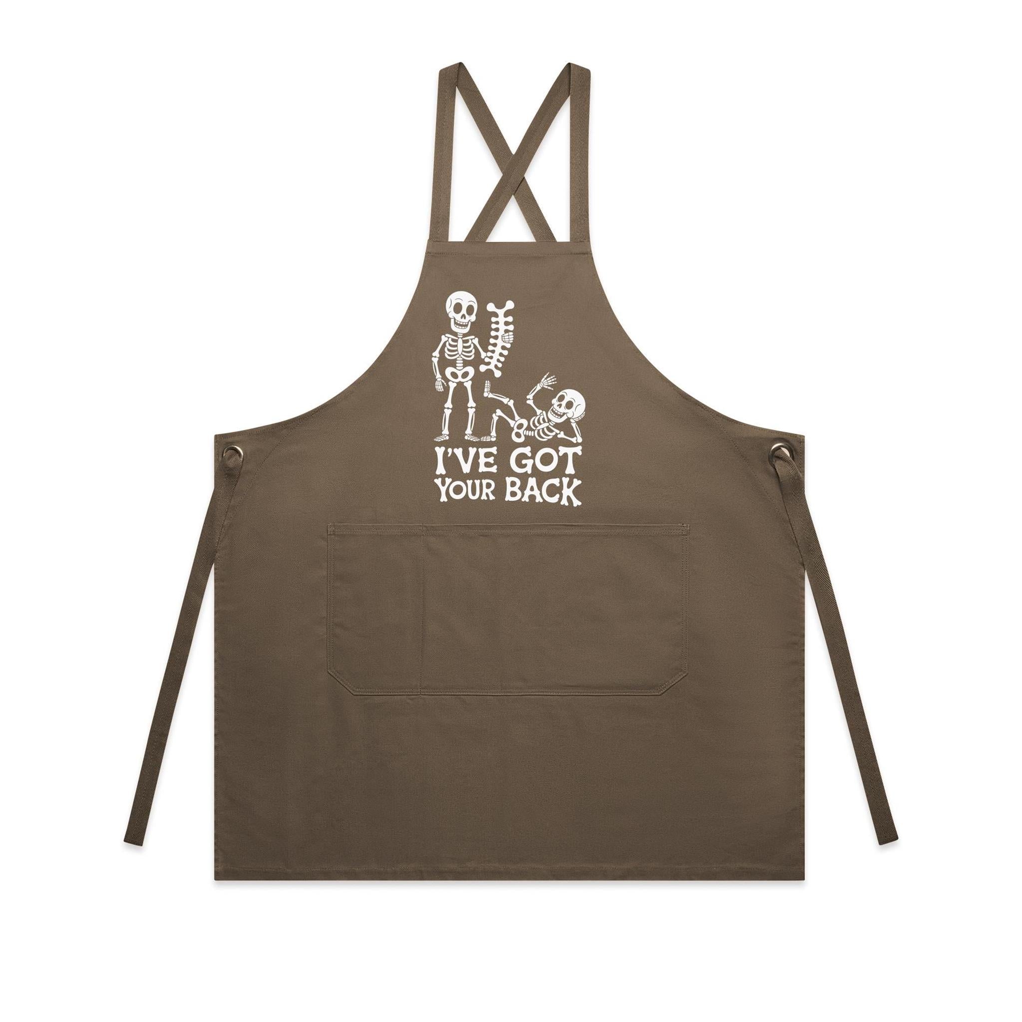 Skeleton, I've Got Your Back - AS Colour Carrie Apron
