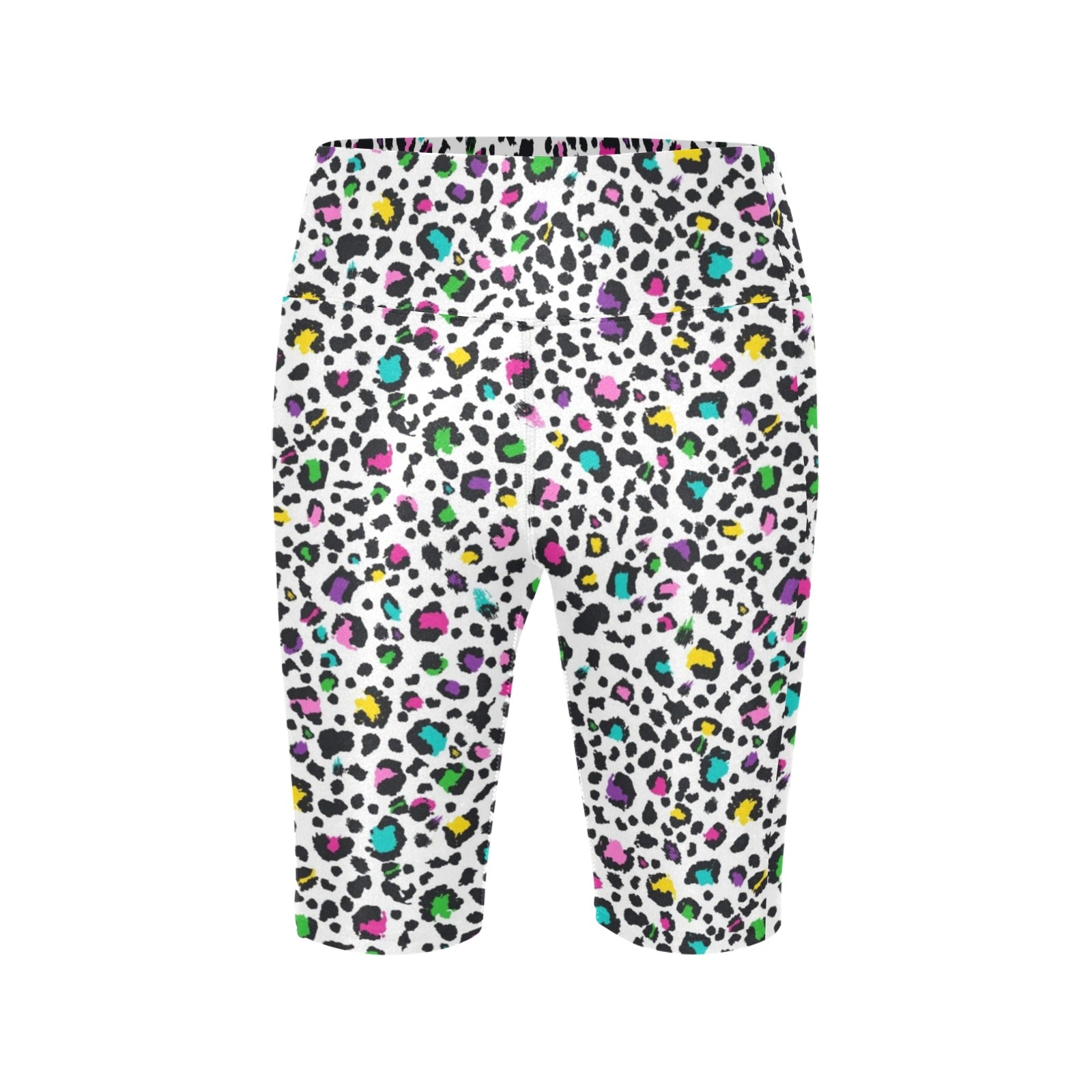 Animal Print In Colour Women's Bike Shorts With Side Pockets Women's Bike Shorts animal Printed Offshore
