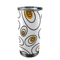 Abstract Eggs - 20oz Mobile Tumbler with Lid (Black Lock) One Size 20oz Travel Mug Food Printed Offshore