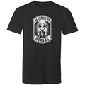Alien, Allergic To Humans Men's AS Colour T-Shirt Black Mens T-shirt Printed In Australia Sci Fi
