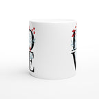 Love - White 11oz Ceramic Mug White 11oz Mug Globally Fulfilled love