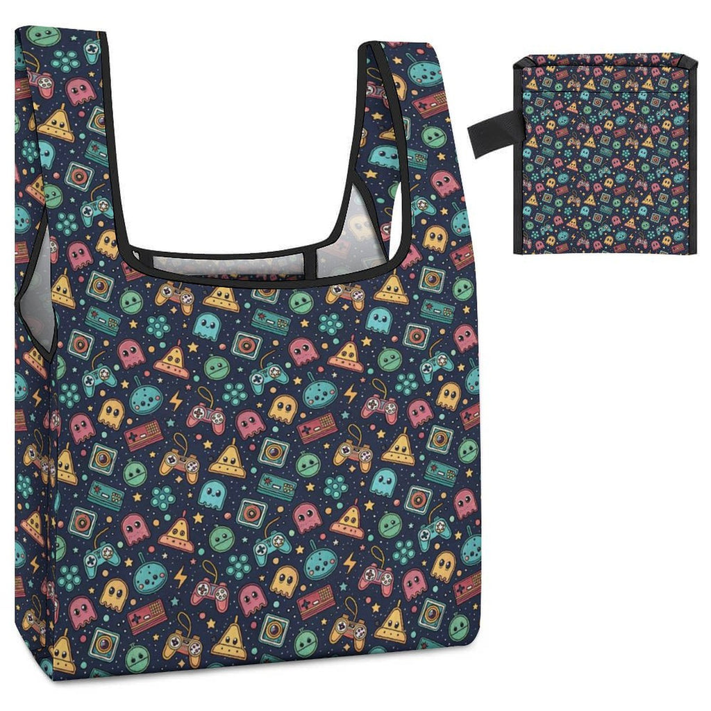 Video Game Foldable Shopping Bag