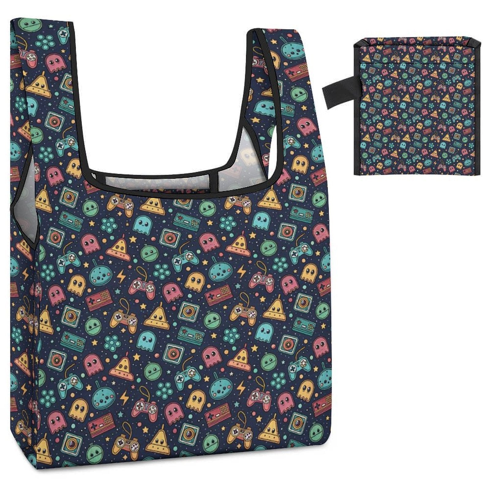 Video Game Foldable Shopping Bag