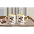 Personalised My Alone Time Is For Everyone's Safety 11oz Ceramic Mug Personalised 11oz Mug Globally Fulfilled