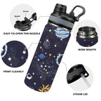 Galaxy - Insulated Water Bottle with Dual-Use Lid (18oz) Insulated Water Bottle with Dual-Use Lid (18oz) Printed Offshore Space
