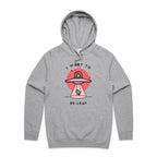 I Want To Be-Leaf, UFO - Mens Hoodie Grey Marle Mens Hoodie Printed In Australia Sci Fi