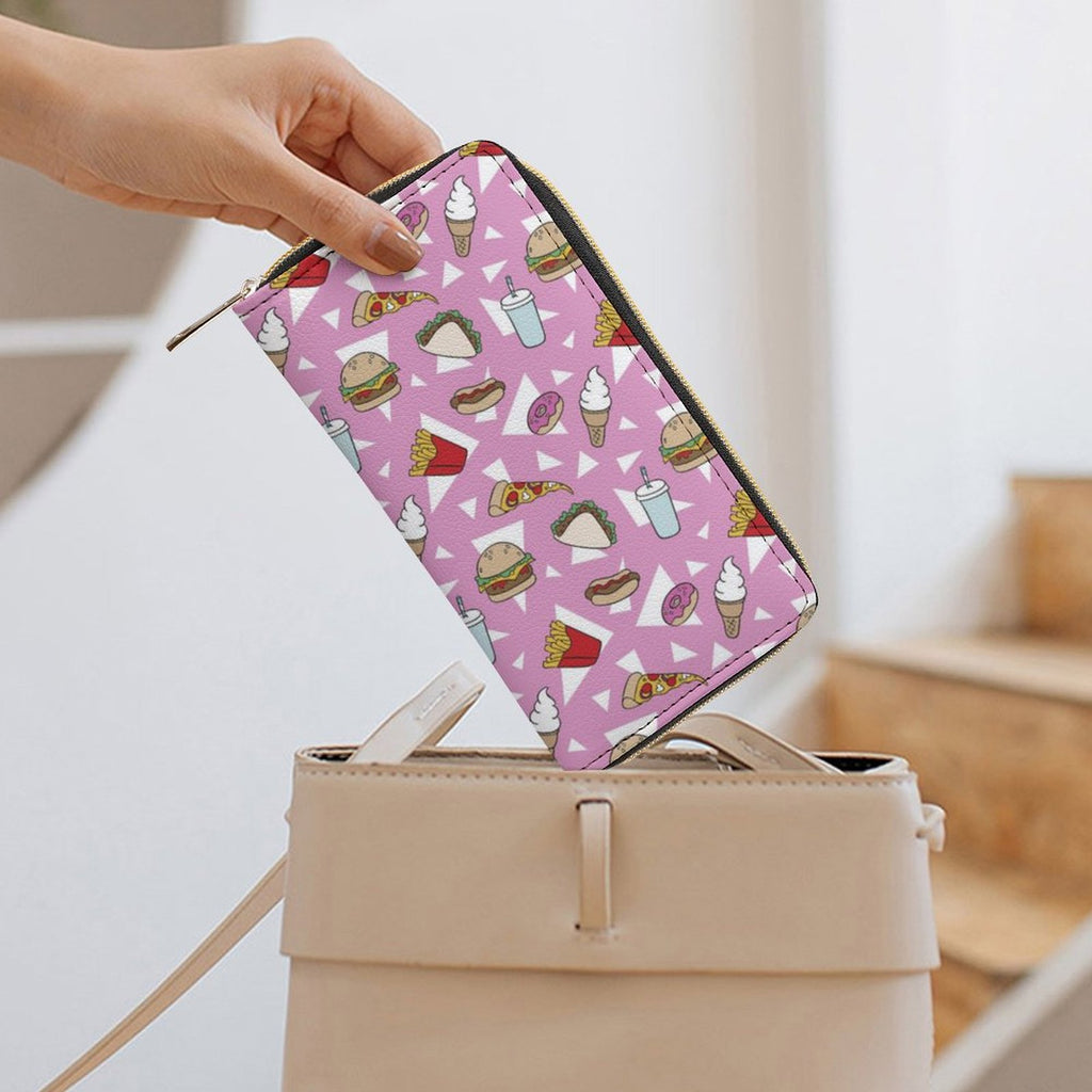 Fast Food  -  PU Leather Wallet
