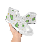 Dinosaur Fairy Women's High Top Canvas Shoes Womens Classic High Top Shoes Printed Offshore