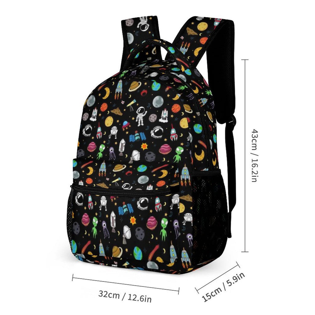 Fun Space Backpack, Lunch Bag & Pencil Case Set