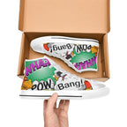 Comic Book 2 - Men's High Top Canvas Shoes