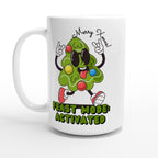 Christmas Feast Mode Activated - White 15oz Ceramic Mug Default Title Christmas 15oz Mug Christmas Globally Fulfilled