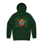 Game Cube Equations Men's AS Colour Hoodie
