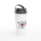 I'm The Bomb, Atom - White 15oz Stainless Steel Travel Mug Travel Mug Globally Fulfilled Science