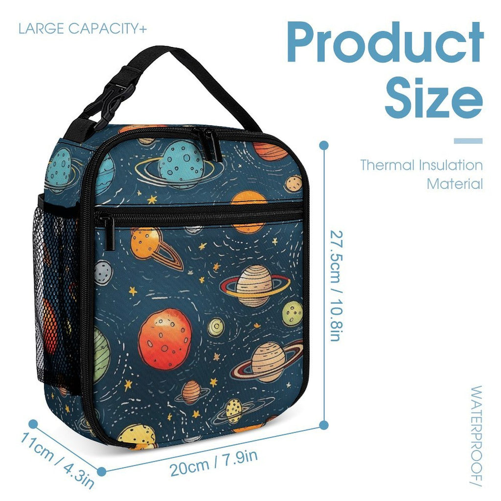 Galaxy Backpack, Lunch Bag & Pencil Case Set