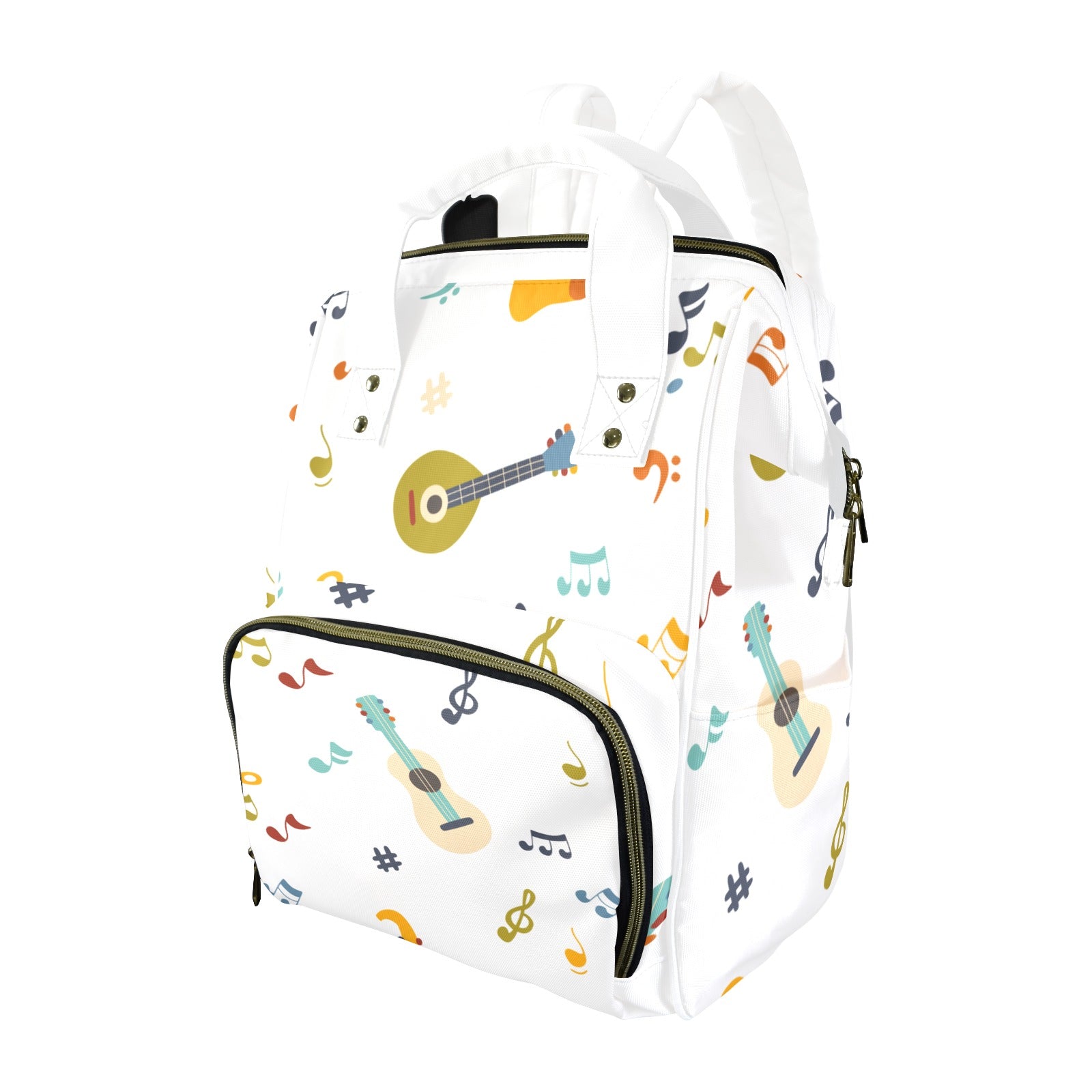 Guitar Music - Multi-Function Backpack, Nappy / Diaper Bag