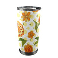 Graphic Floral 20oz Mobile Tumbler with Lid (Black Lock) One Size 20oz Travel Mug Plants Printed Offshore