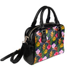 Tropical Floral Shoulder Handbag