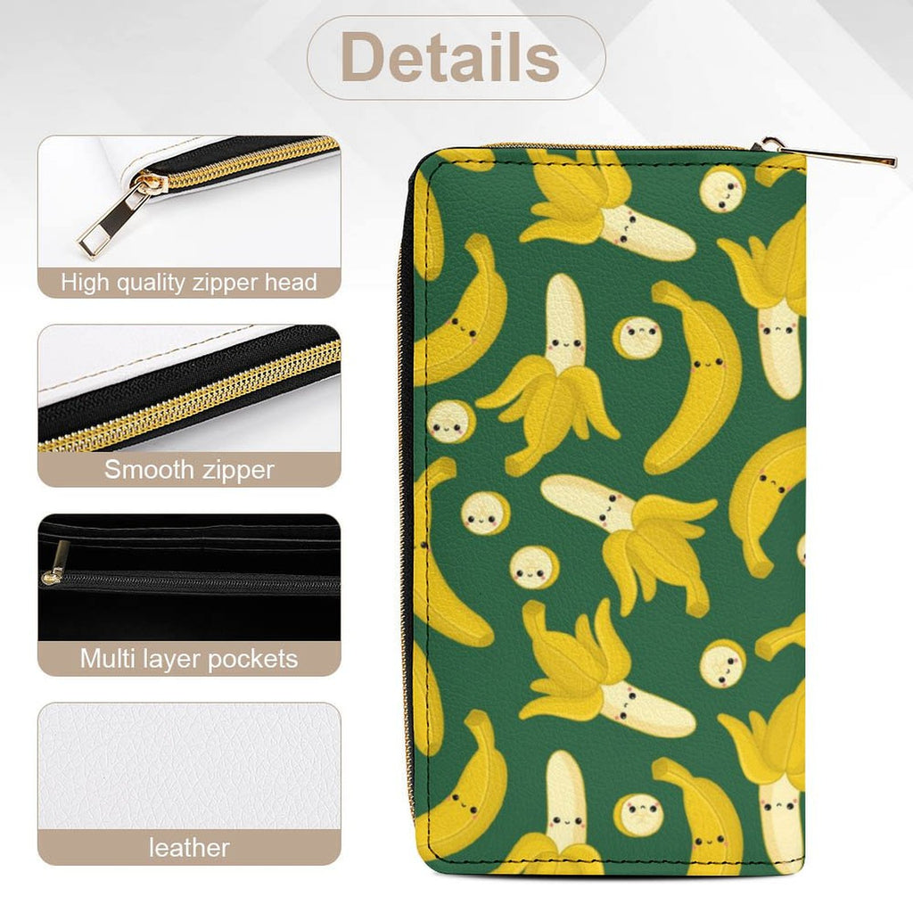 Happy Bananas -  PU Leather Wallet