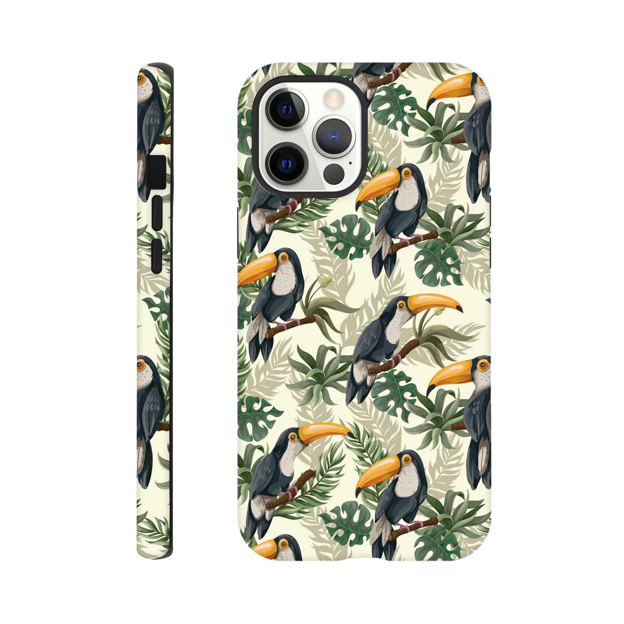 Toucan Jungle - Apple iPhone Tough case iPhone 12 Pro Max iPhone Tough Case animal Globally Fulfilled