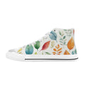 Autumn Leaves Women's High Top Canvas Shoes US12 Womens Classic High Top Shoes Printed Offshore