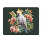 Cockatoo Leather Mouse Pad Leather Mouse Pad animal Printed Offshore