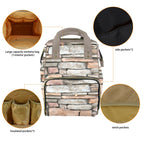 Stone Wall - Multi-Function Backpack, Nappy / Diaper Bag
