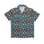 Galaxy Senior Kids Hawaiian Shirt Senior Kids Hawaiian Shirt 8-15 Printed Offshore Space