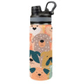 Lots Of Dogs - Insulated Water Bottle with Dual-Use Lid (18oz) One Size Insulated Water Bottle with Dual-Use Lid (18oz) animal Printed Offshore
