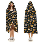 Planets Kids Hooded Blanket 100cm x 130cm