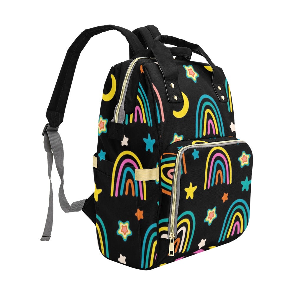 Rainbows - Multi-Function Backpack, Nappy / Diaper Bag