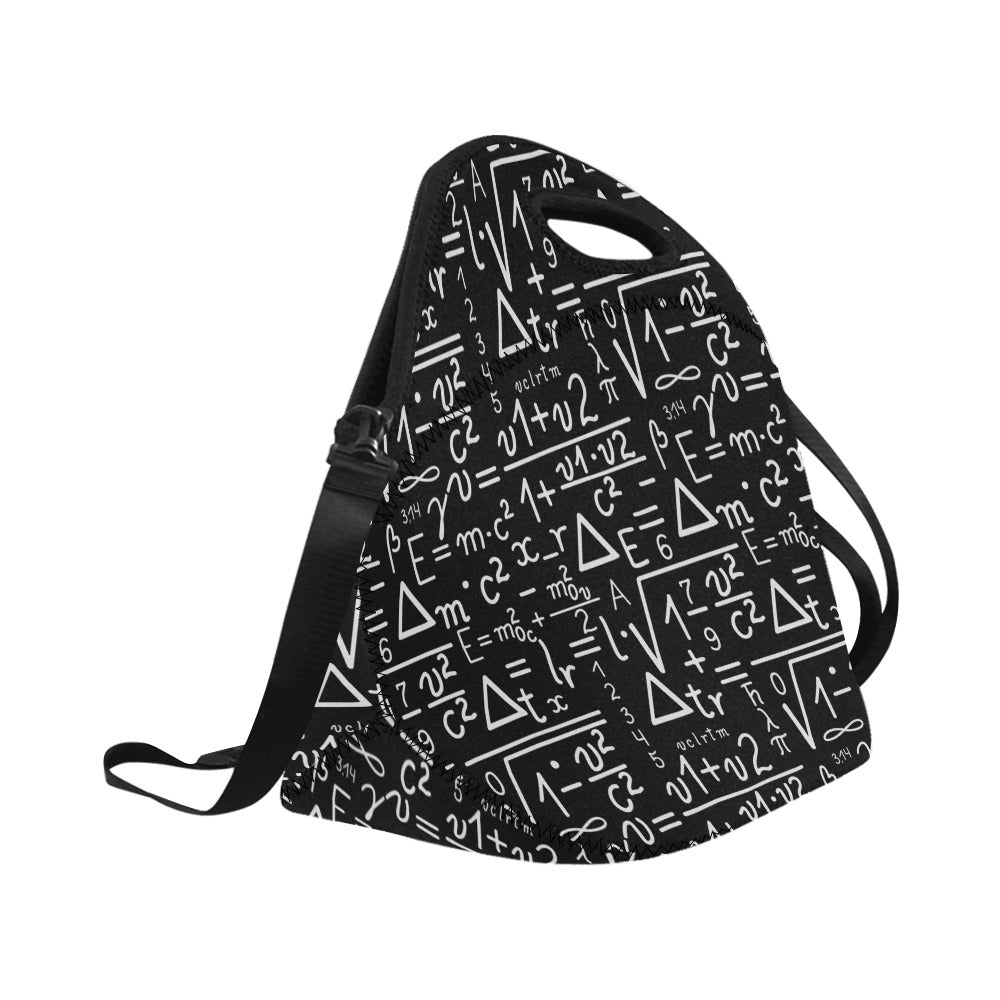 Mathematics - Neoprene Lunch Bag Neoprene Lunch Bag Printed Offshore