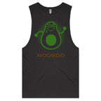 Avocardio - Tank Top Tee Coal Drop Arm Tank Top Fitness Printed In Australia