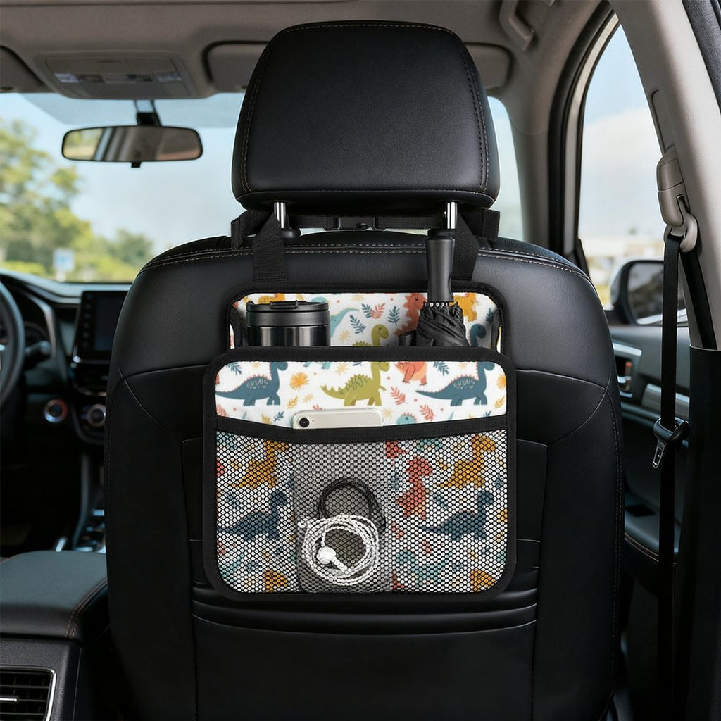 Cute Dinosaurs Car Seat Back Organiser Car Seat Back Organiser animal Printed Offshore