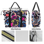 Floral In The Abstract Duffle Bag-Simple (Model 1715) Duffle Bag-Simple (1715)