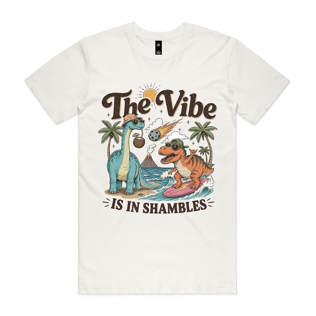 Dinosaurs, The Vibe Is In Shambles Men's AS Colour T-shirt
