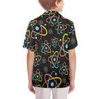 Atoms Senior Kids Hawaiian Shirt Senior Kids Hawaiian Shirt 8-15 Printed Offshore Science