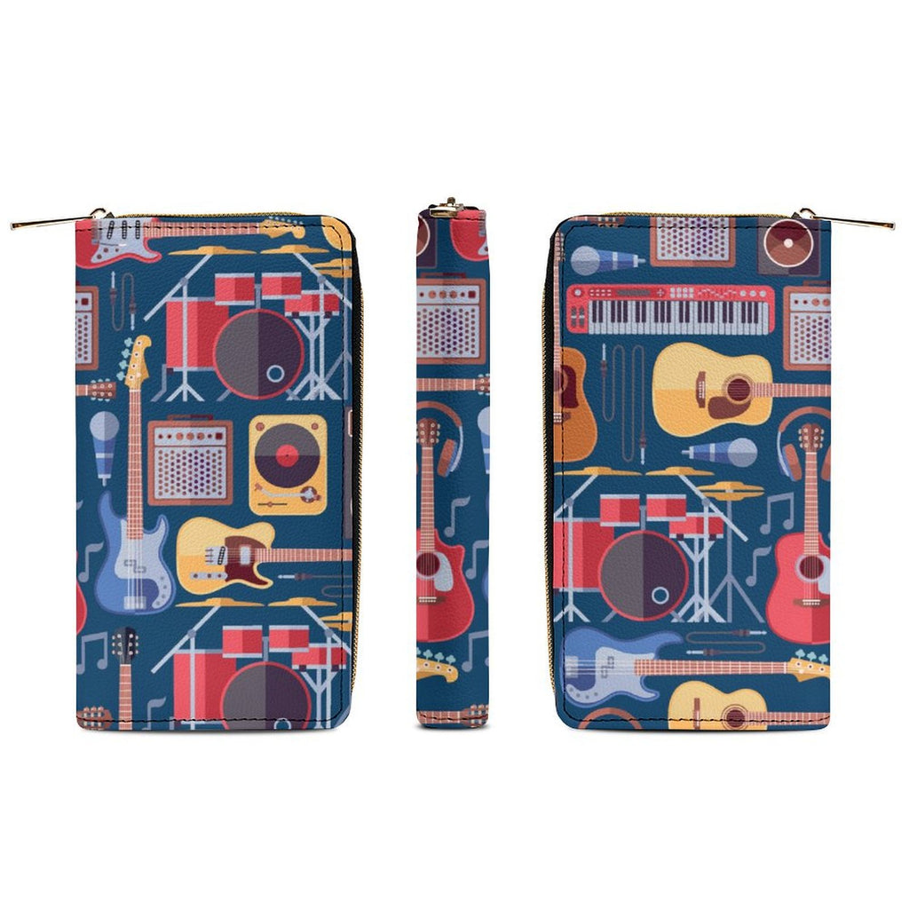 Music Instruments -  PU Leather Wallet